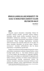 Mimarlık Alanında Uluslararası Araştırmalar III