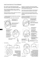 Avrupa Resim Yöntemiyle Eşlenik Dik İzdüşüm Alıştırmaları
