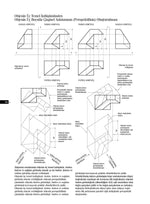 Avrupa Resim Yöntemiyle Eşlenik Dik İzdüşüm Alıştırmaları