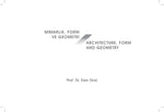 Mimarlık, Form ve Geometri