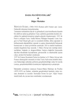 Dada Manifestoları ve Diğer Metinler