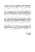 KENTSEL MORFOLOJİ: Kentlerin Fiziksel Biçimi Çalışmalarına Giriş