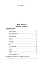 Manet Velazquez ve Estetik Modernizm