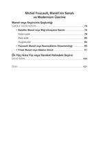 Manet Velazquez ve Estetik Modernizm