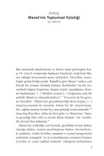 Manet - Sembolik Devrim