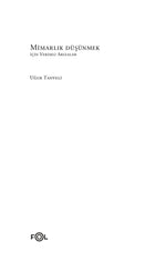 Mimarlık Düşünmek için Verimli Arızalar