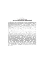 Modernizm Kavramı ve Türkiye'de Modernist Sanatın Doğuşu