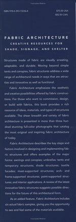 Fabric Architecture: Creative Resources for Shade, Signage, and Shelter