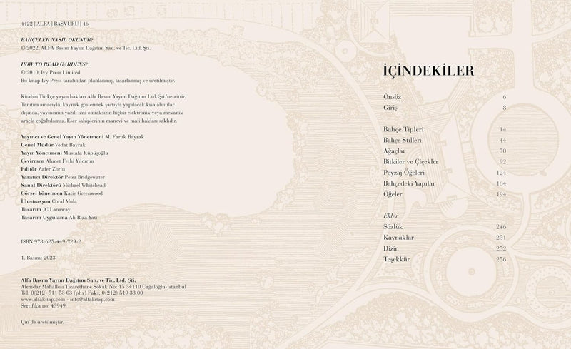 Bahçeler Nasıl Okunur?