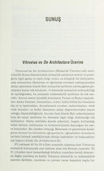 Mimarlık Üzerine Vitruvius