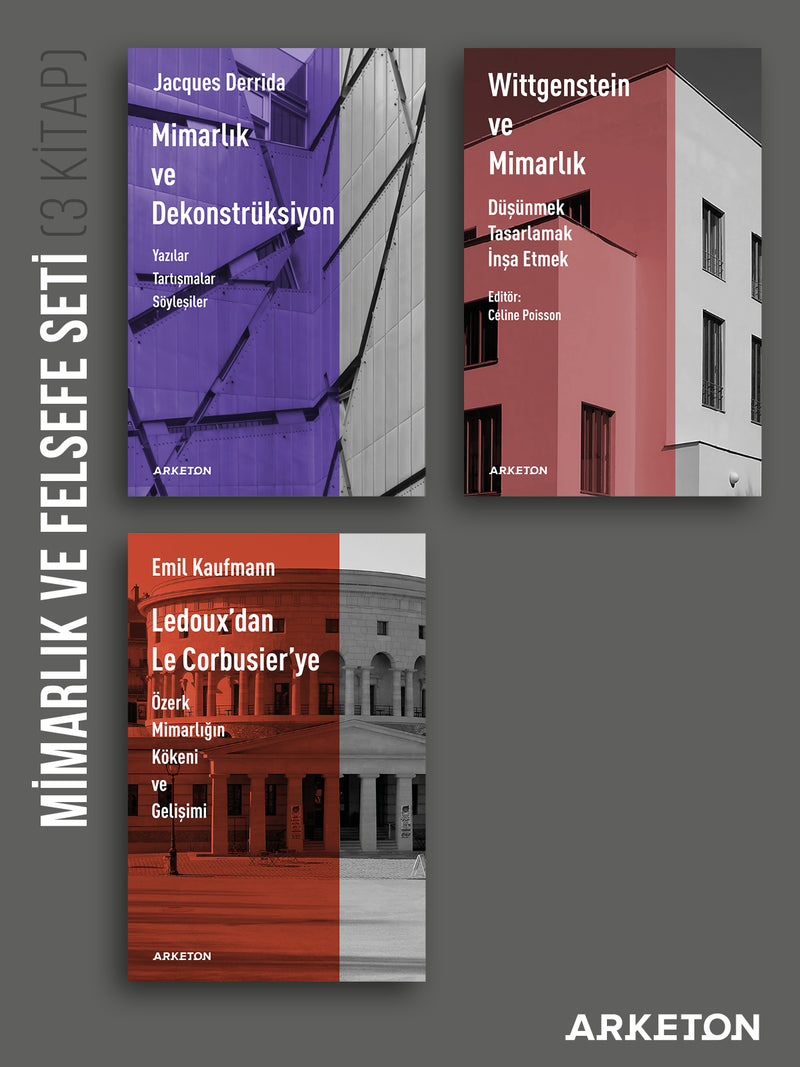 Mimarlık ve Felsefe Seti (3 Kitap)