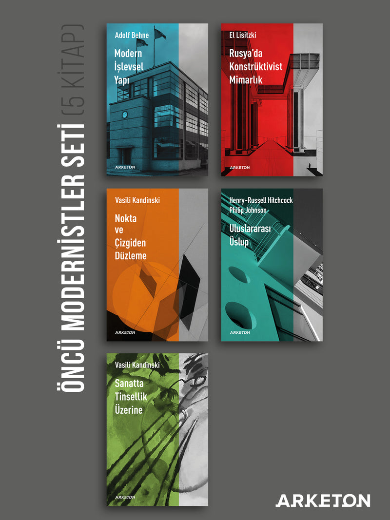 Öncü Modernistler Seti (5 Kitap)