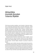 Çağdaş Mimarlık ve Sanat - Prof.Dr. Bülent Özer’e Armağan