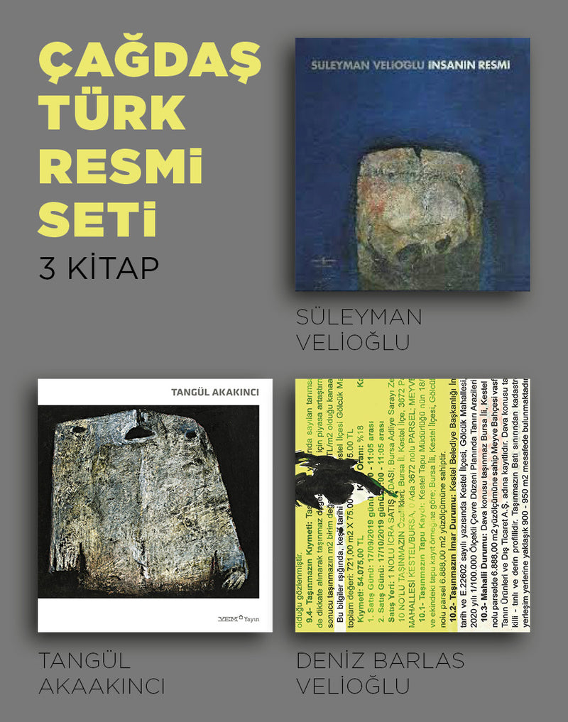 Çağdaş Türk Resmi Seti (3 Kitap)