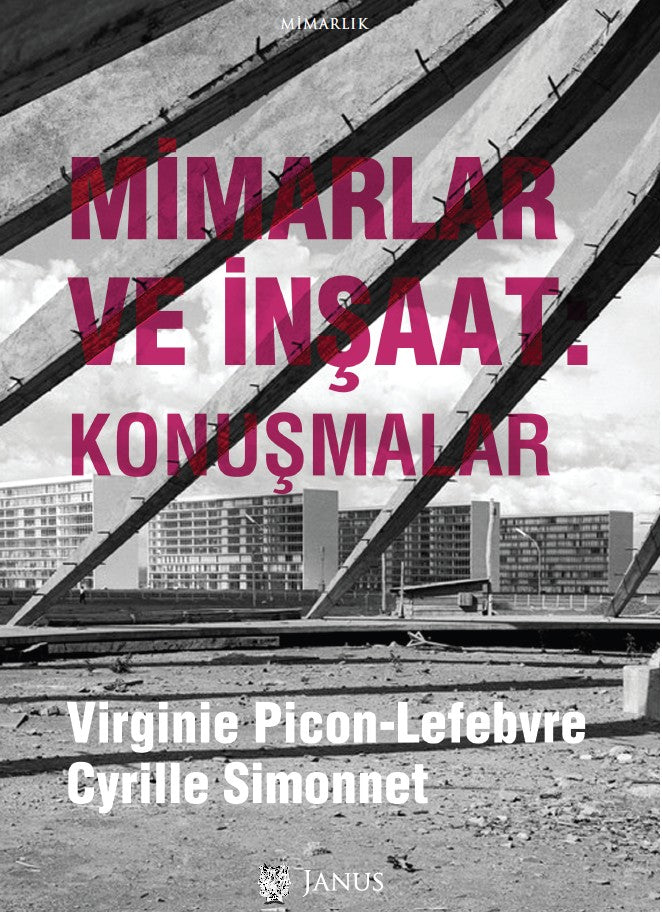 Mimarlar ve İnşaat Konuşmalar kitap kapağı