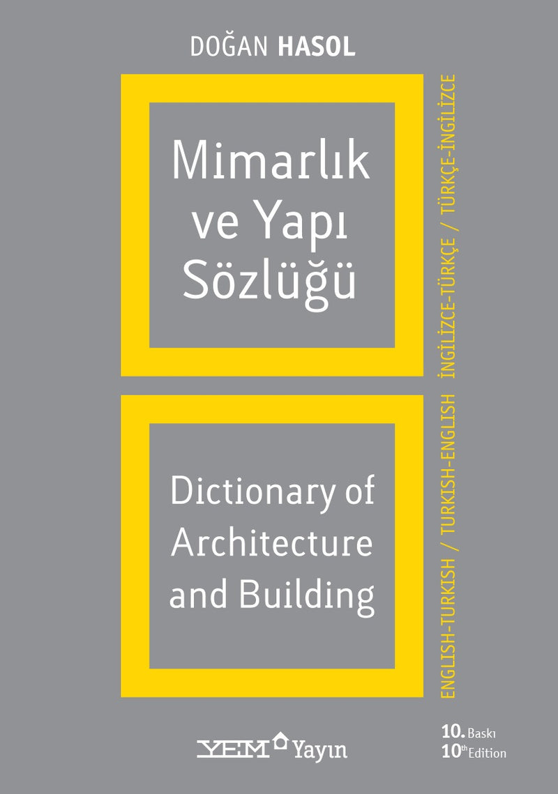 Mimarlık ve Yapı Sözlüğü / Dictionary of Architecture and Building /  KELEPİR