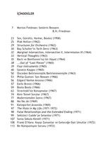 Sekizinci Cadde'ye Selamlar - Morton Feldman'in Yazıları