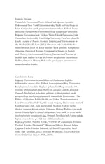 Çekirgelerin Saltanatı – Osmanlı’da Sınır, Çevre ve İktidar