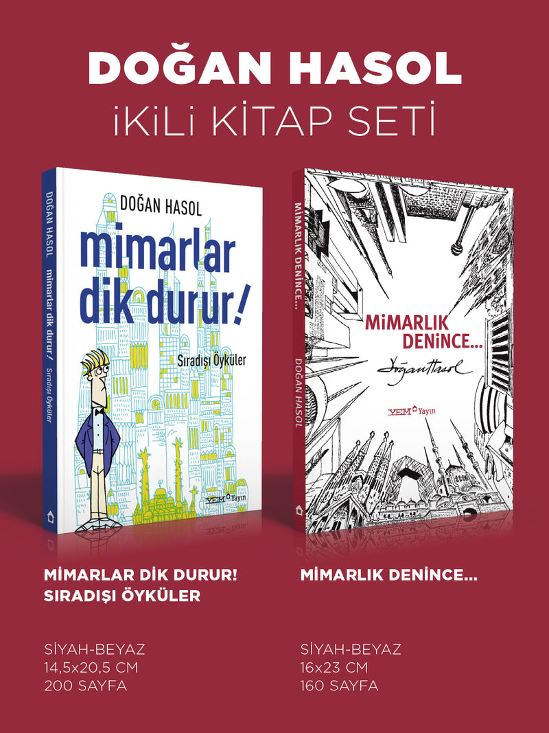 Doğan Hasol Kitapları Seti (2 Kitap)