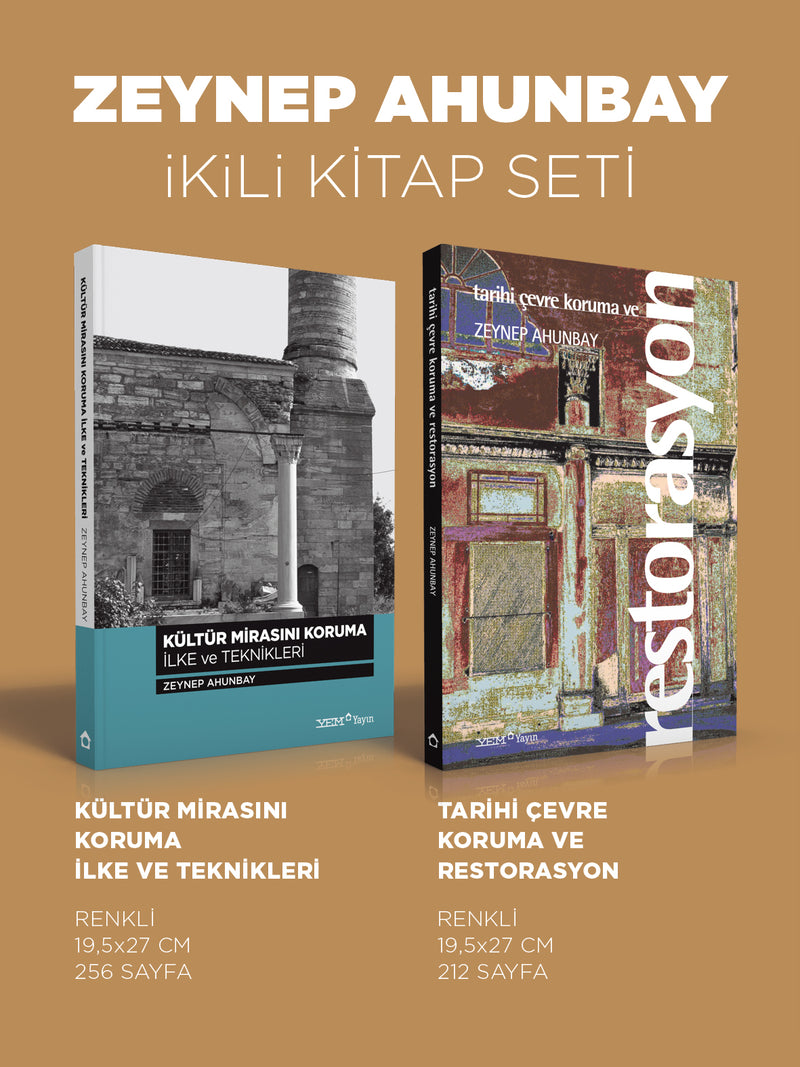 Zeynep Ahunbay Kitapları Seti (2 Kitap)