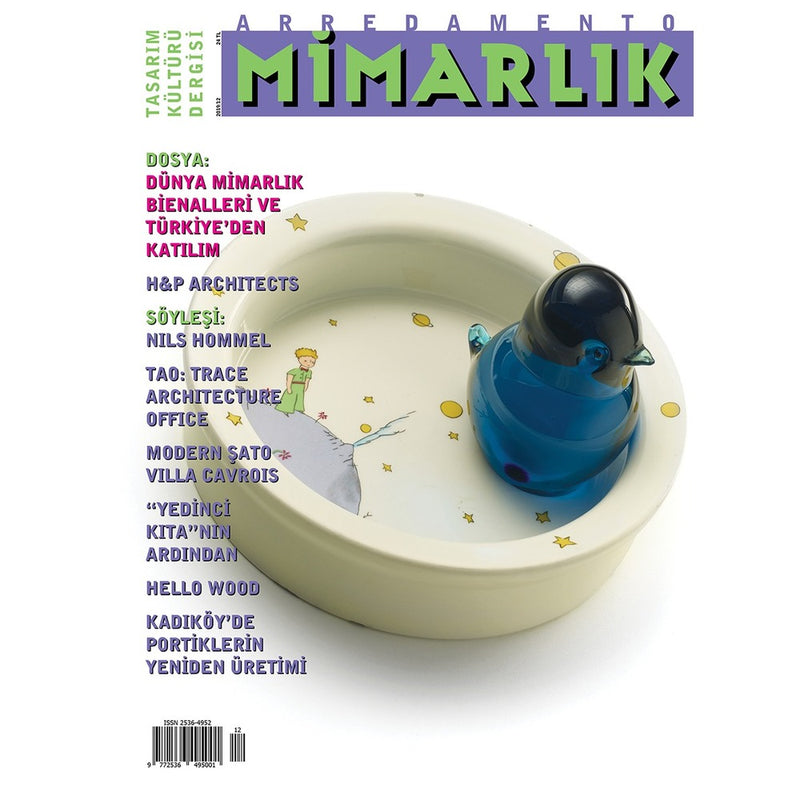 Arredamento Mimarlık Tasarım Kültürü Dergisi 337. Sayı / Dünyada Mimarlık Bienalleri ve Türkiye'den Katılım